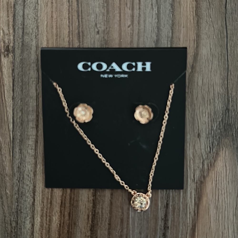 Coach Jewelry Set